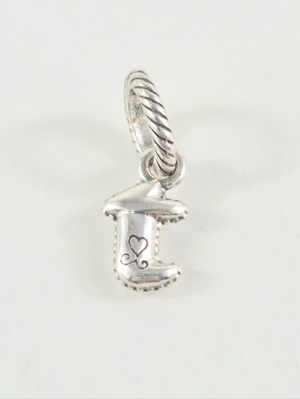 Brighton ABC Lowercase Letter T Charm